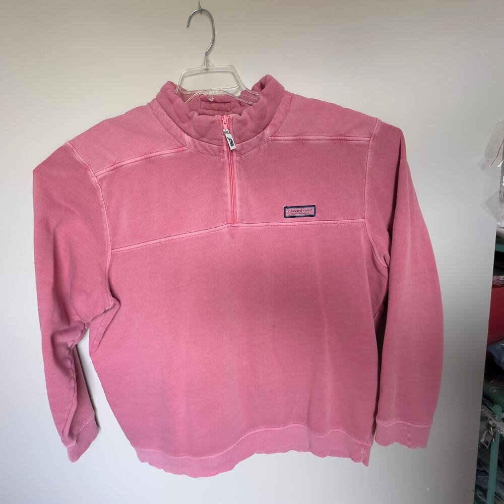 Vintage Vineyard Vine 1/4 zip 100% Cotton Fleece Men's XXL